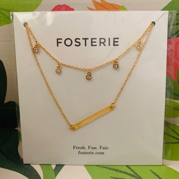 Fosterie Layered Gem Necklace - Picture 1 of 1